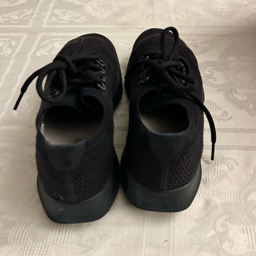 Allbirds Black Tree Dasher Knit Sneaker women’s 8.5 - Picture 2 of 8